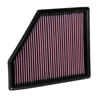 K&N 33-5047 - 33 Series Air Filter Panel (11.875" L x 10.25" W x 1.625" H)