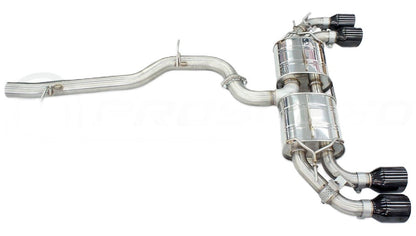 Invidia - R400 Series Cat-Back Stainless Exhaust System - Single Layer Black Tips