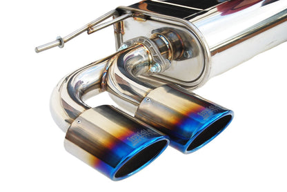 Invidia - Q300 Series Cat-Back Exhaust System - Quad Oval Titanium Tips