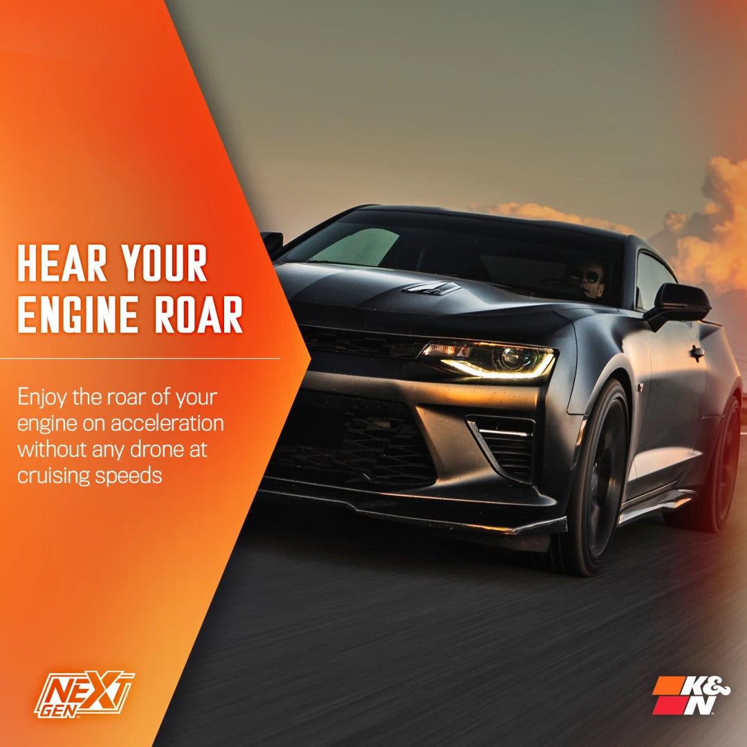 K&N 50-3092 - NextGen Performance Air Intakes - 2016-2024 Chevrolet Camaro SS V8 6.2L