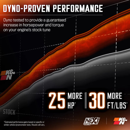 K&N 50-3092 - NextGen Performance Air Intakes - 2016-2024 Chevrolet Camaro SS V8 6.2L