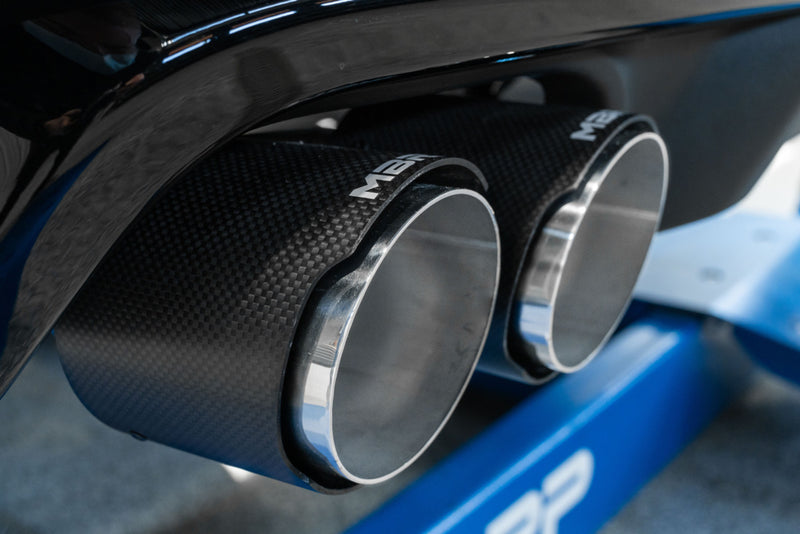 MBRP - 2.5" Cat Back Exhaust (Carbon Fiber Tips) - 2020+ Explorer ST