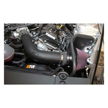 K&N - FIPK High Flow Cold Air Intake - 2015-2017 Mustang V6