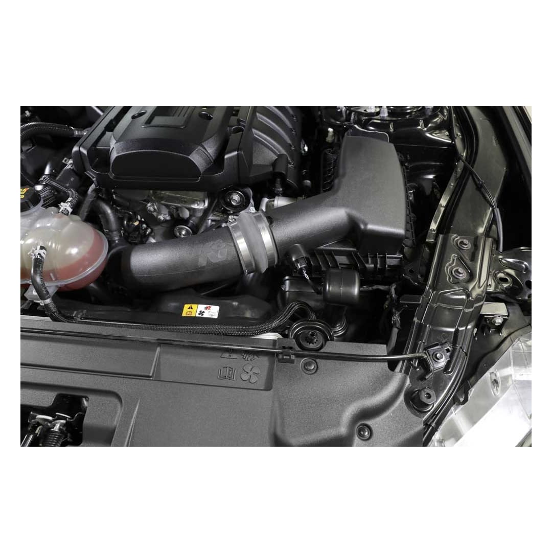 K&N - FIPK High Flow Cold Air Intake Tube & Filter - 2018-2021 Mustang EcoBoost