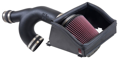 K&N 63-2593 - 63 Series Aircharger Performance Air Intake System - 2015-2025 Ford F-150 2.7L EcoBoost