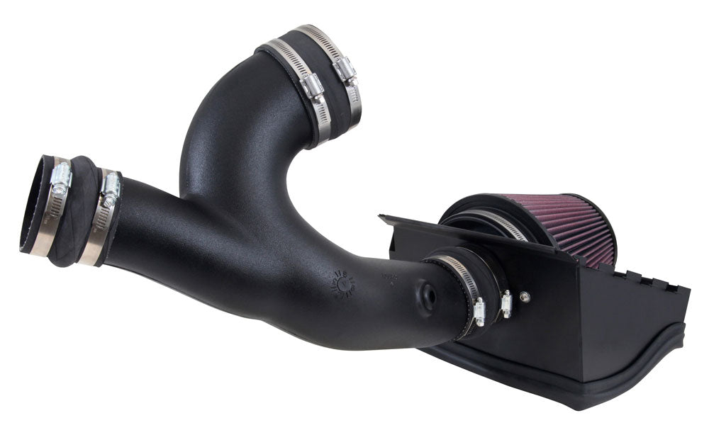 K&N 63-2593 - 63 Series Aircharger Performance Air Intake System - 2015-2025 Ford F-150 2.7L EcoBoost
