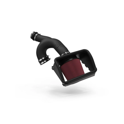 K&N 63-2593 - 63 Series Aircharger Performance Air Intake System - 2015-2025 Ford F-150 2.7L EcoBoost