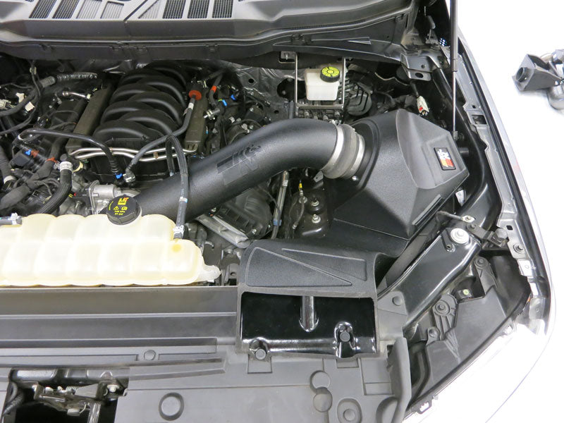 K&N 63-2616 - 63 Series AirCharger Cold Air Intake System - 2021-2025 Ford F-150 5.0L V8