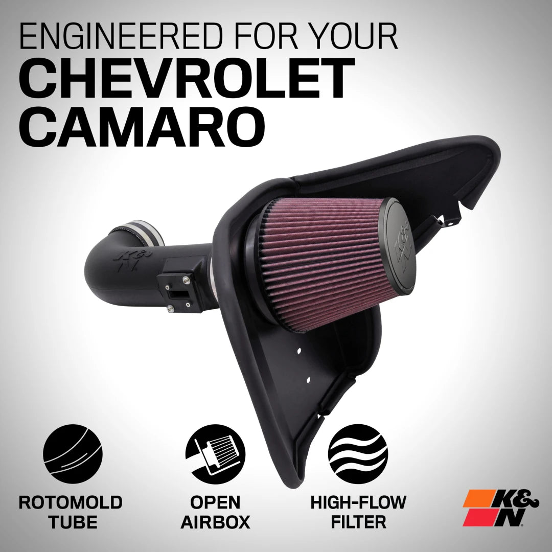 K&N 63-3074 - 63 Series Aircharger Performance Air Intake System