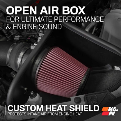 K&N 63-3092 - 63 Series Aircharger Performance Air Intake System