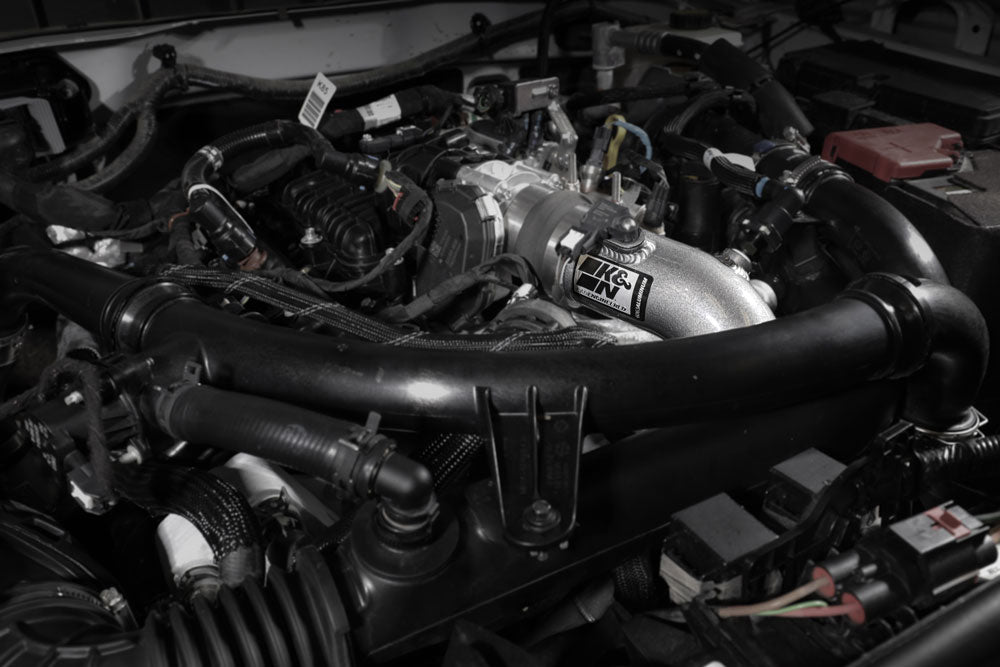 K&N 77-1006KC - Aluminum Charge Pipe Kit - 2.7L EcoBoost