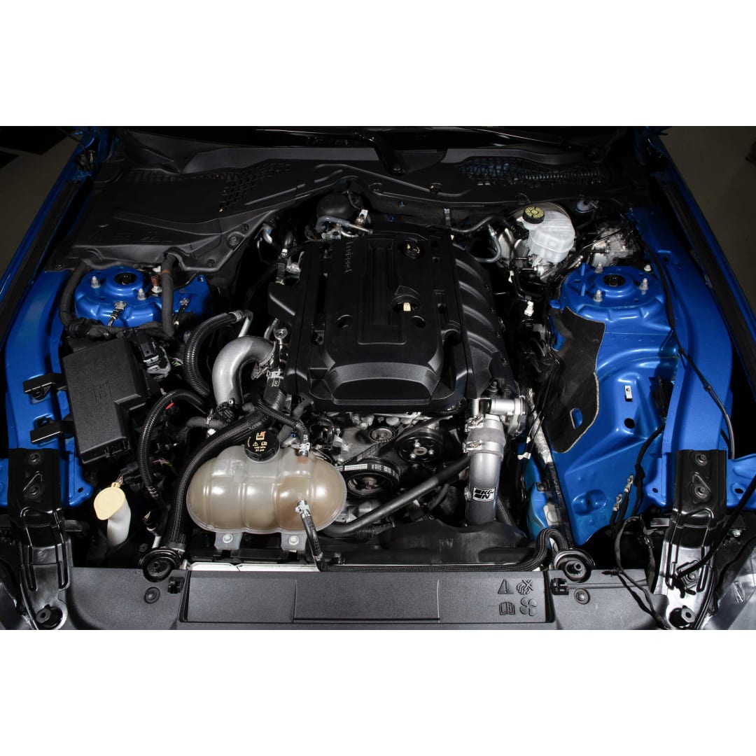 K&N - Aluminum Charge Pipe Kit - 2015-2023 Mustang EcoBoost