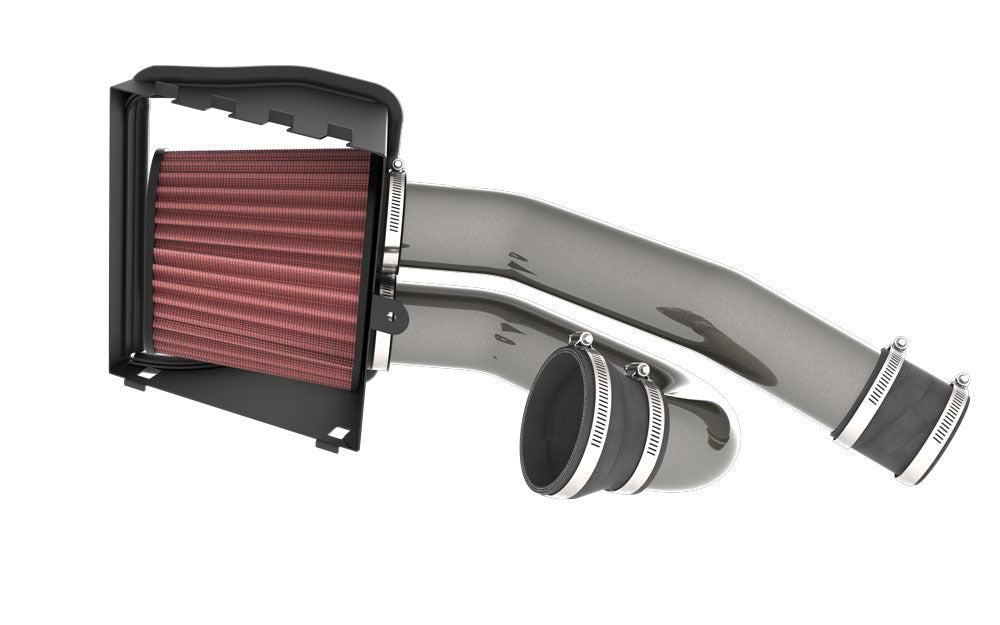 K&N 77-2617KC - 77 Series High-Flow Performance Cold Air Intake System - 2015-2025 Ford F-150 2.7L/3.5L EcoBoost