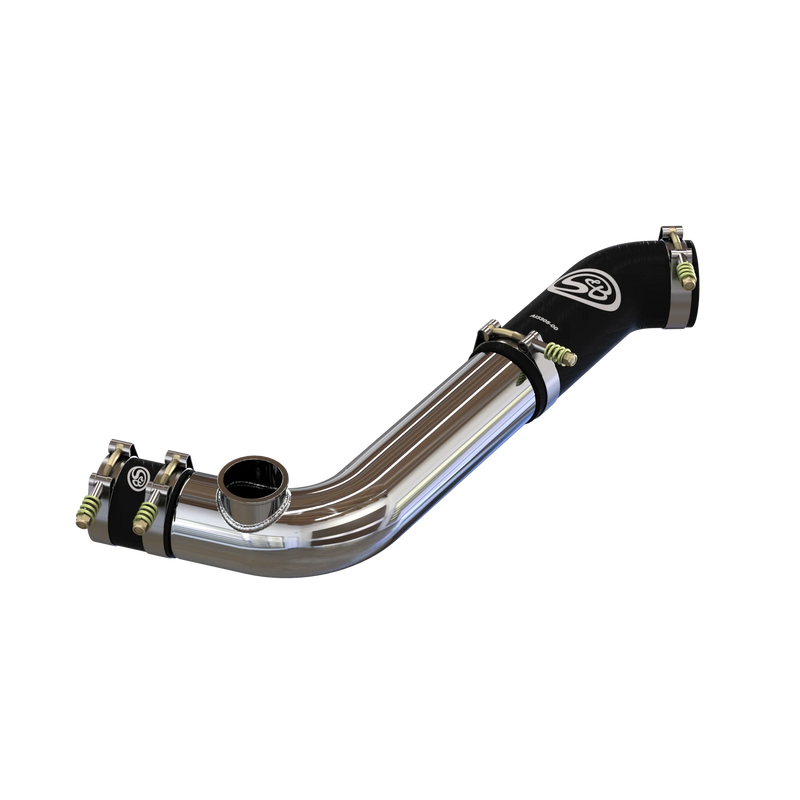 S&B - Cold Side Intercooler Pipe with Blowoff Valve - 2020-2024 Explorer ST