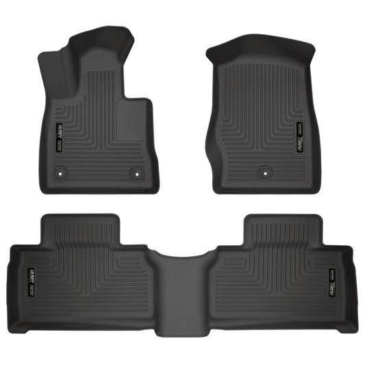 Husky Liners - WeatherBeater Front and Second Row Floor Mats - 2020+ Explorer