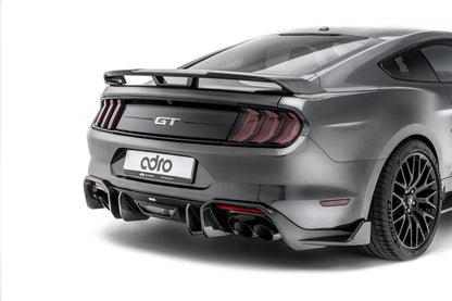 adro - Carbon Fiber Rear Diffuser - 2018-2023 Mustang