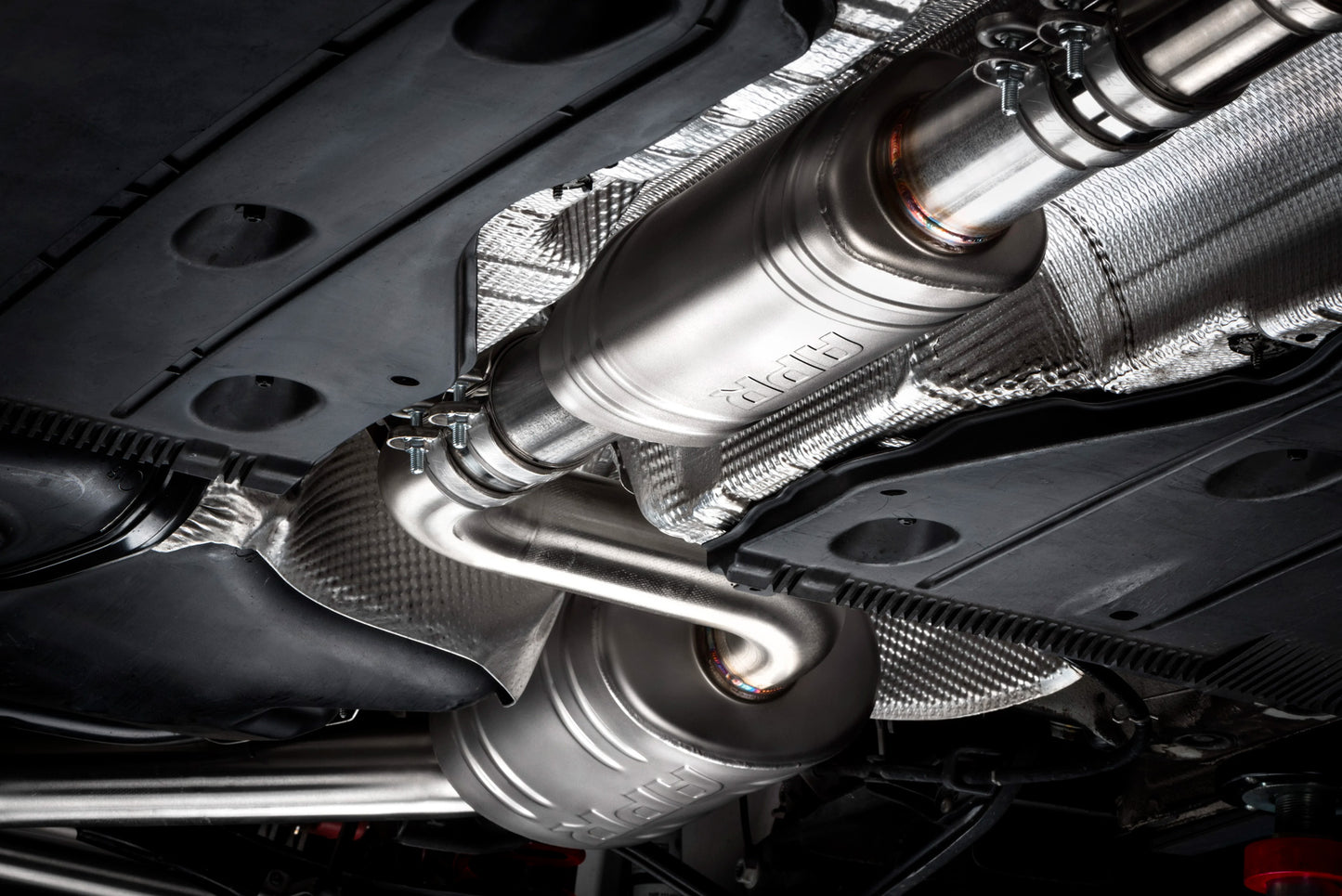 APR CBK0005 - Catback Exhaust System Front Muffler - GTI/TRC (MK7/MK7.5)