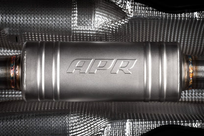 APR CBK0005 - Catback Exhaust System Front Muffler - GTI/TRC (MK7/MK7.5)