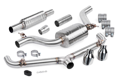 APR CBK0007 - Catback Exhaust System (w/ Front Muffler) - GTI (MK7.5)