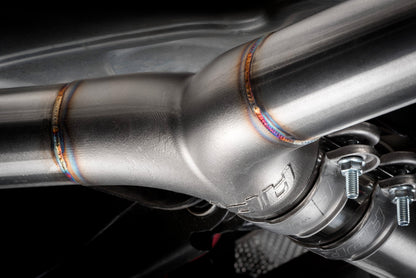 APR CBK0007 - Catback Exhaust System (w/ Front Muffler) - GTI (MK7.5)