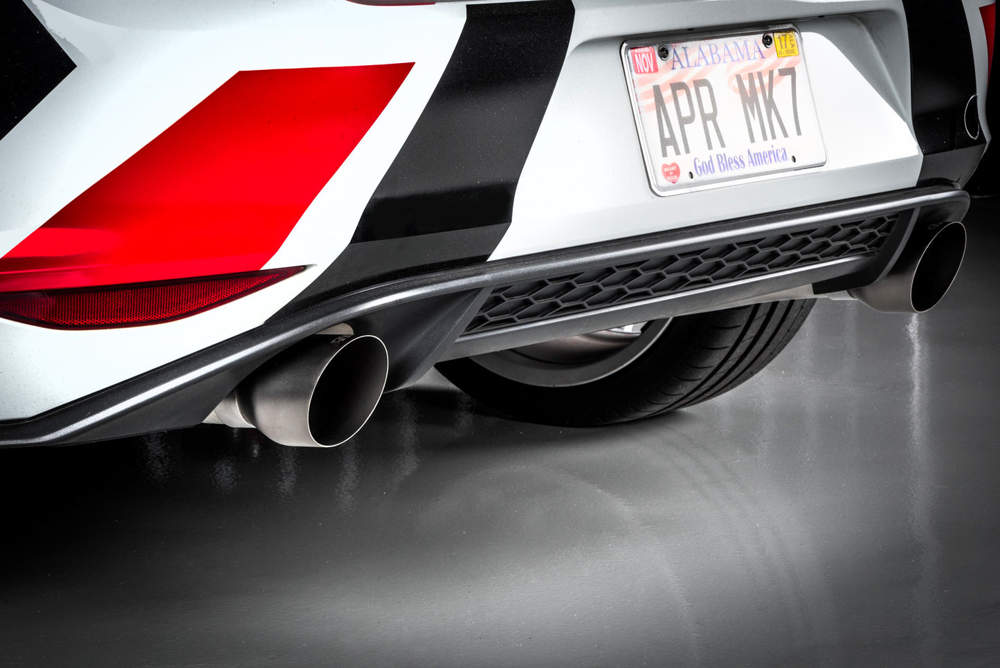 APR CBK0007 - Catback Exhaust System (w/ Front Muffler) - GTI (MK7.5)