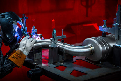 APR CBK0007 - Catback Exhaust System (w/ Front Muffler) - GTI (MK7.5)