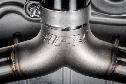 APR CBK0007 - Catback Exhaust System (w/ Front Muffler) - GTI (MK7.5)