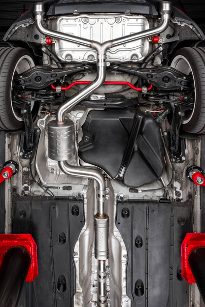 APR CBK0007 - Catback Exhaust System (w/ Front Muffler) - GTI (MK7.5)