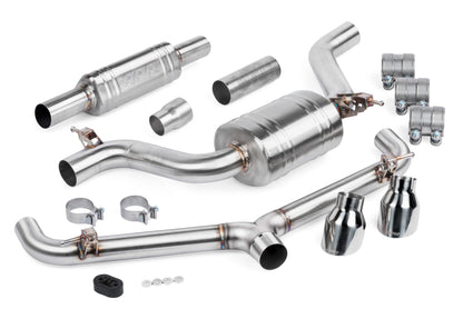 APR CBK0008 - Catback Exhaust System (w/ Front Muffler) - GTI (MK7)