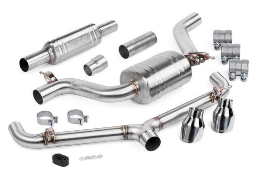 APR CBK0008 - Catback Exhaust System (w/ Front Muffler) - GTI (MK7)