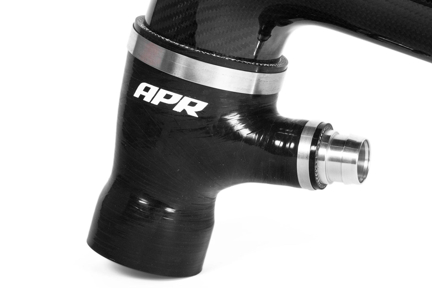 APR CI100035-B - Carbon Fiber Intake System: Rear Turbo Inlet Pipe, 1.8T/2.0T EA888 PQ35