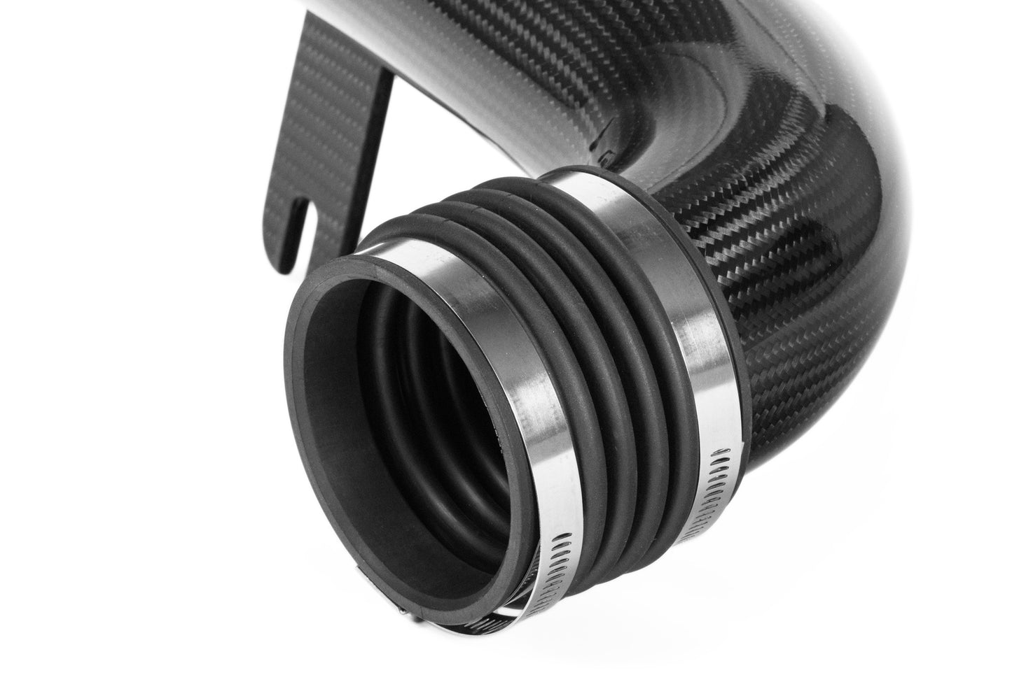 APR CI100035-B - Carbon Fiber Intake System: Rear Turbo Inlet Pipe, 1.8T/2.0T EA888 PQ35