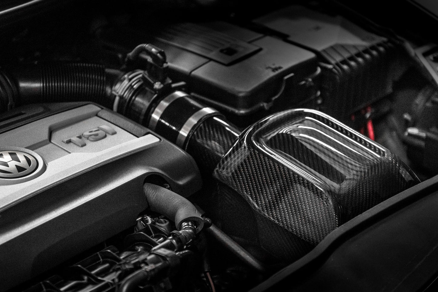 APR CI100035 - Carbon Fiber Intake System - Front Airbox - 1.8T/2.0T EA888 PQ35 Platform