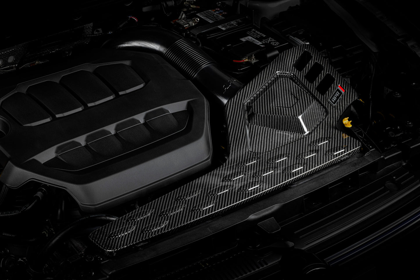 APR CI100052-B - Intake System Cover - 2.0T EA888.4 (MQB EVO) - Carbon Fiber Twill