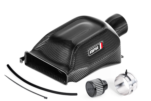 APR VKAPRCI3520E20A - Carbon Fiber Intake System - Front Airbox with Gen 3 Adapter and SAI Filter - 1.8T/2.0T EA888 PQ35 PLATFORM