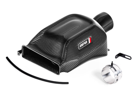 APR VKAPRCI3520E35C - Carbon Fiber Intake System - Front Airbox with Gen 3 Adapter and Passat Adapter - 1.8T/2.0T EA888 PQ35 PLATFORM