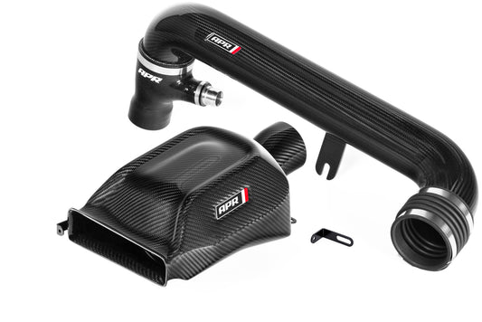 APR VKAPRCI3535B35C - Carbon Fiber Intake System - Front Airbox with Rear Intake Pipe and Passat/CC Adapter - 1.8T/2.0T EA888 PQ35 PLATFORM