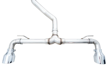 AWE - Touring Edition Cat-Back Exhaust System - Chrome Silver Tips