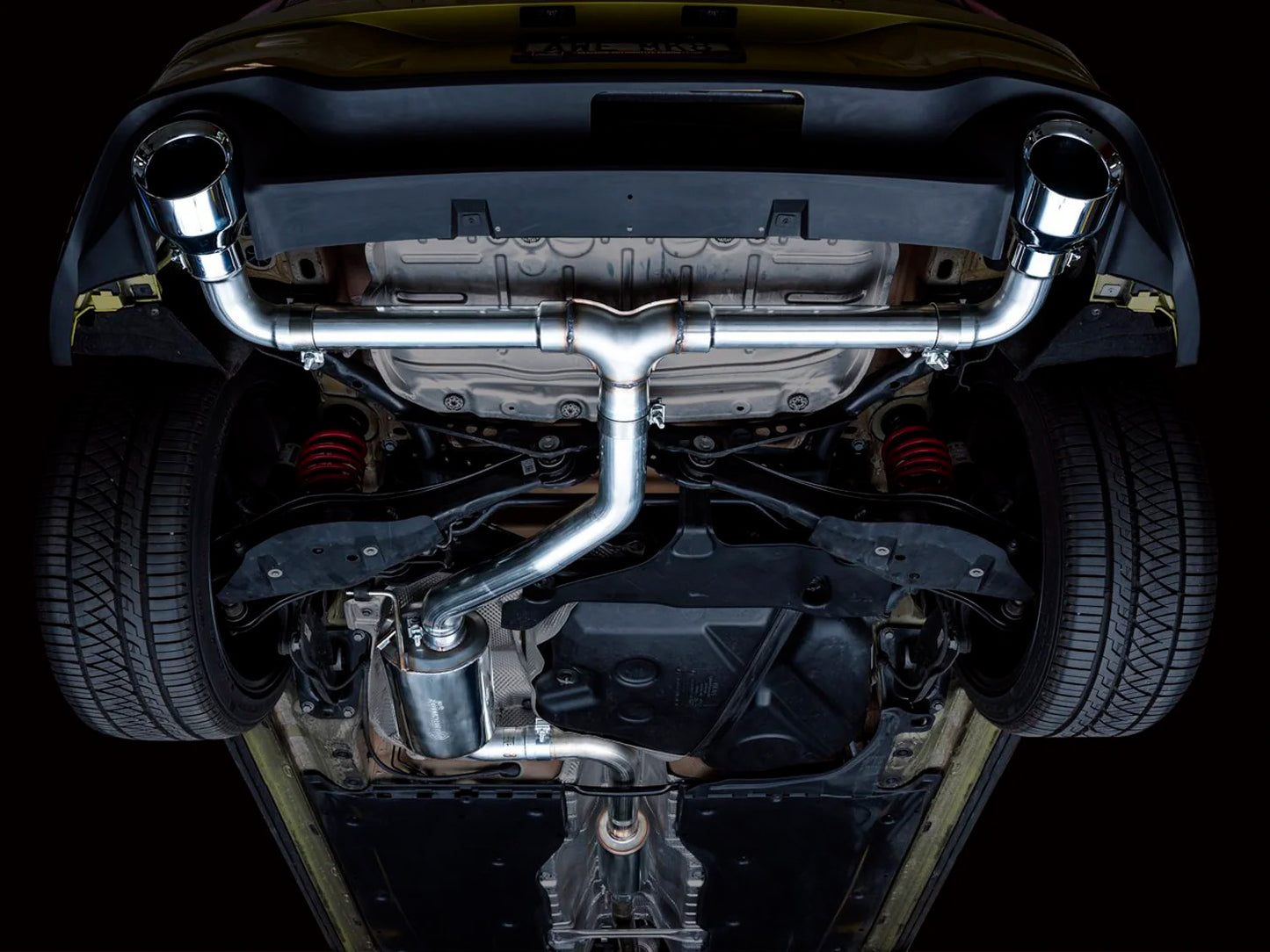 AWE - Touring Edition Cat-Back Exhaust System - Chrome Silver Tips