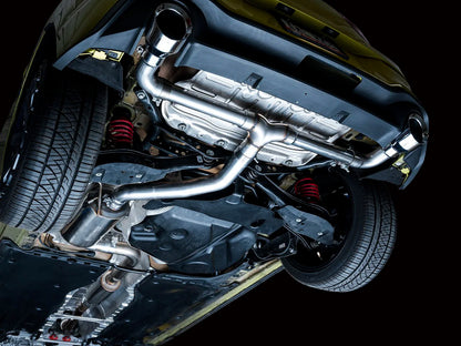 AWE - Touring Edition Cat-Back Exhaust System - Chrome Silver Tips