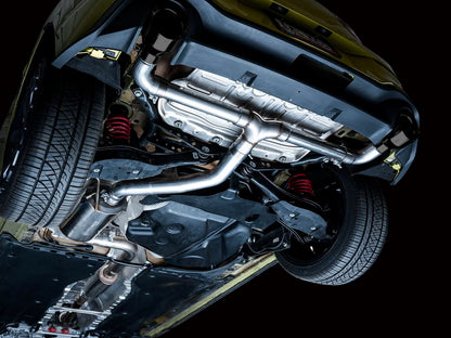 AWE - Touring Edition Cat-Back Exhaust System - Diamond Black Tips