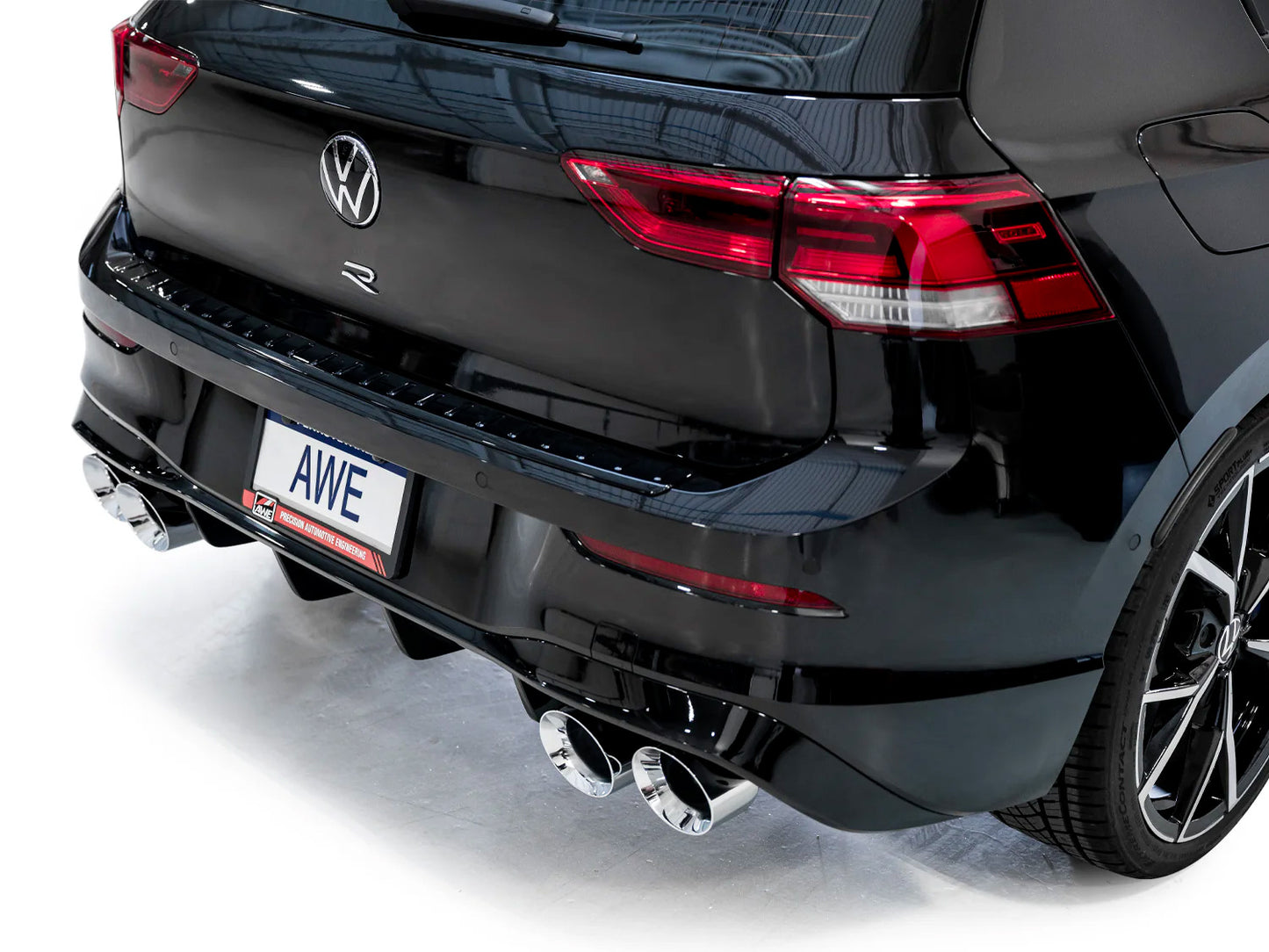 AWE - Touring Edition Cat-Back Exhaust System - Chrome Silver Tips