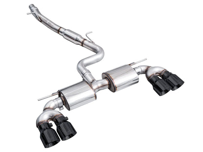 AWE - Touring Edition Cat-Back Exhaust System - Diamond Black Tips