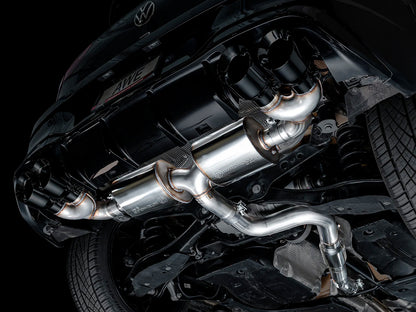 AWE - Touring Edition Cat-Back Exhaust System - Diamond Black Tips