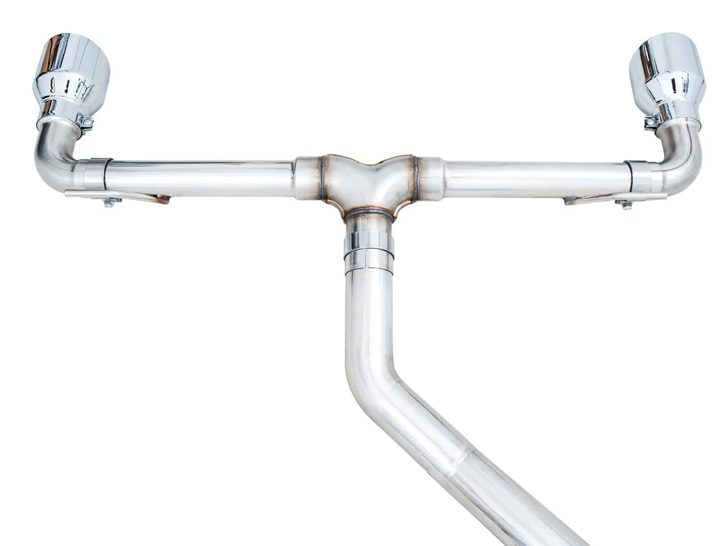 AWE - Track Edition Cat-Back Exhaust System - Chrome Silver Tips