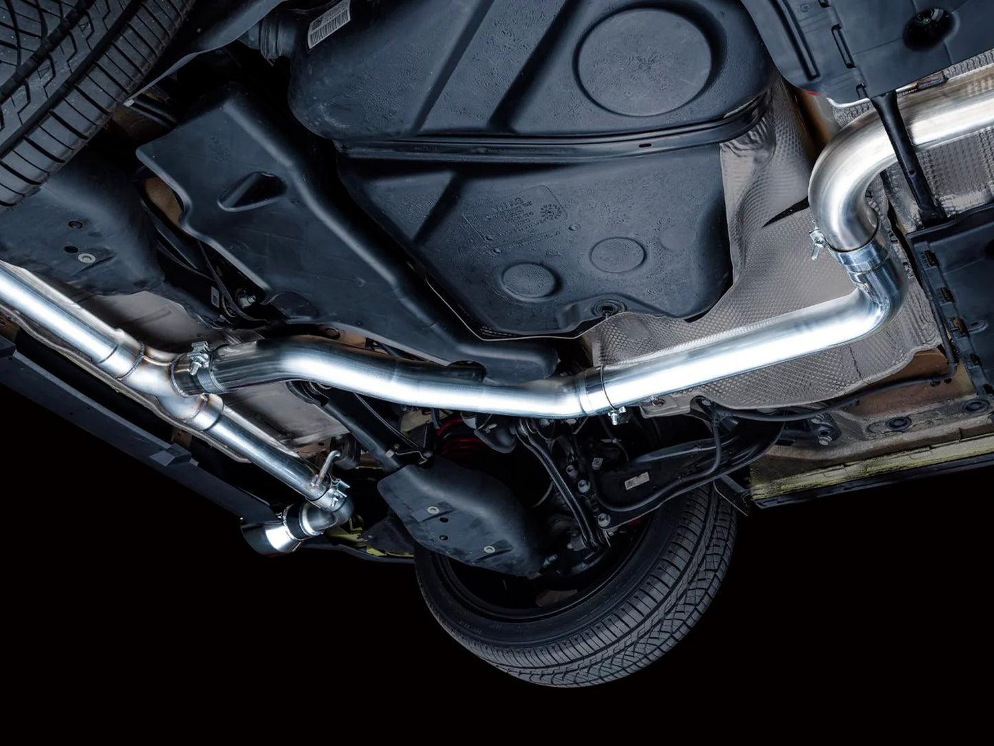 AWE - Track Edition Cat-Back Exhaust System - Chrome Silver Tips