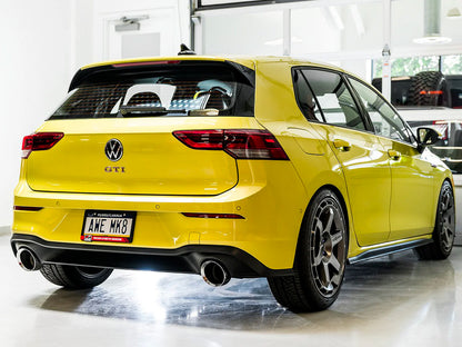 AWE - Track Edition Cat-Back Exhaust System - Chrome Silver Tips
