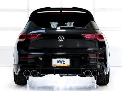 AWE - Track Edition Cat-Back Exhaust System - Chrome Silver Tips