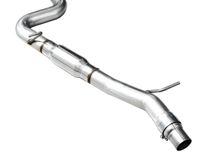 AWE - Track Edition Cat-Back Exhaust System - Diamond Black Tips