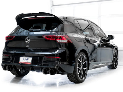 AWE - Track Edition Cat-Back Exhaust System - Diamond Black Tips
